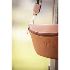 PÉNÉLOPE Banane Smile - Cognac -Caval’Style Boutique banane smile cognac 2