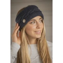 PÉNÉLOPE Bandeau Mel - Marine -Caval’Style Boutique bandeau mel marine 2