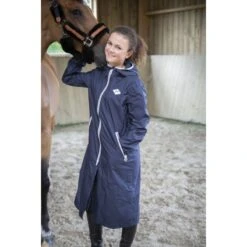 PÉNÉLOPE Blouson Rainday - Marine -Caval’Style Boutique blouson impermeable rainday marine 1 4