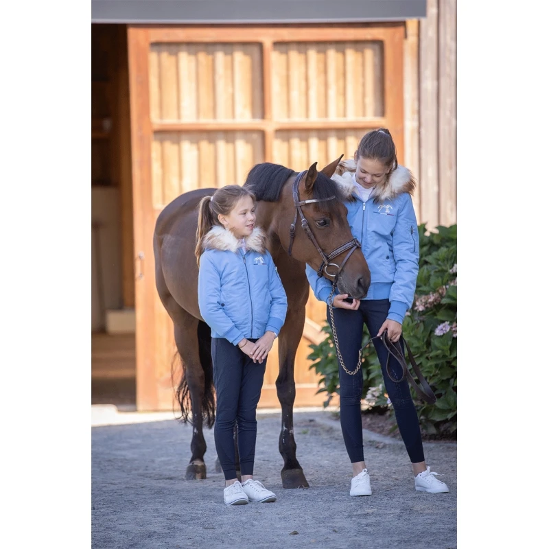 PÉNÉLOPE Bombers Lyon Eden By Pénélope Bleu Artic - Enfant 11 PÉNÉLOPE Bombers Lyon Eden By Pénélope Bleu Artic - Enfant – Image 11