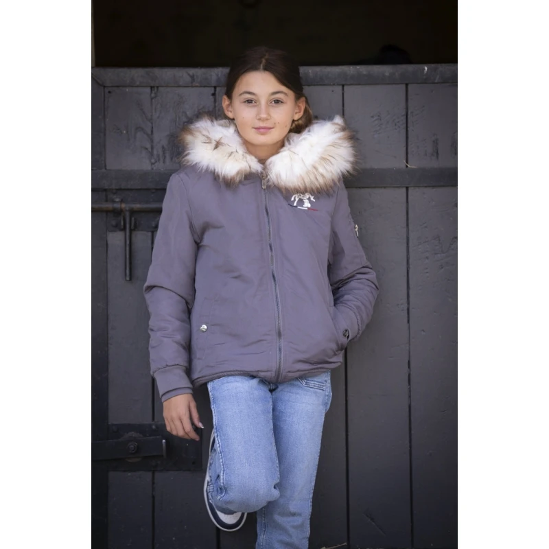 PÉNÉLOPE Bombers Lyon Eden By Pénélope Glitter Gris - Enfant 2 PÉNÉLOPE Bombers Lyon Eden By Pénélope Glitter Gris - Enfant – Image 2