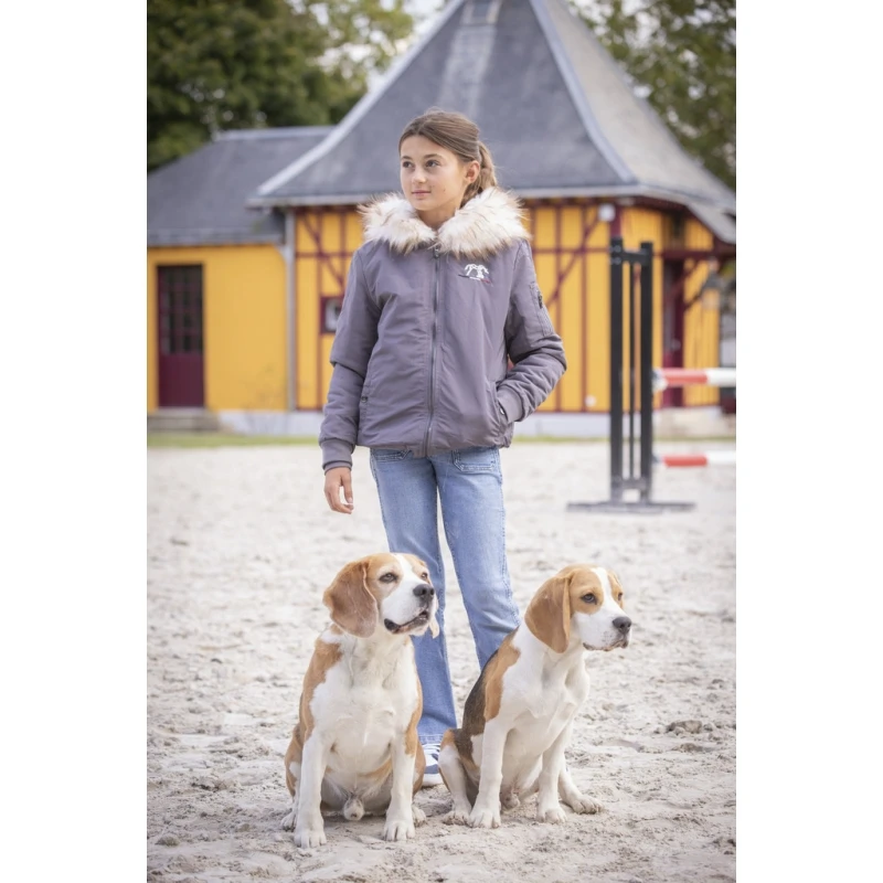 PÉNÉLOPE Bombers Lyon Eden By Pénélope Glitter Gris - Enfant 3 PÉNÉLOPE Bombers Lyon Eden By Pénélope Glitter Gris - Enfant – Image 3