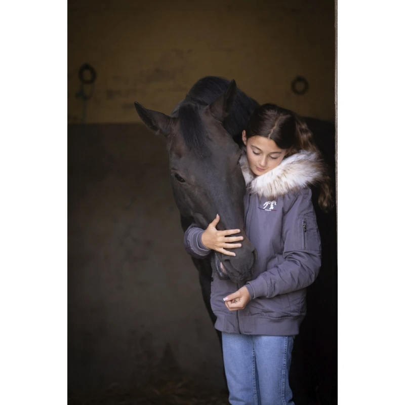 PÉNÉLOPE Bombers Lyon Eden By Pénélope Glitter Gris - Enfant 1 PÉNÉLOPE Bombers Lyon Eden By Pénélope Glitter Gris - Enfant