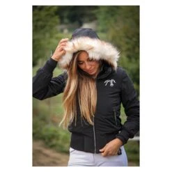 PÉNÉLOPE Bombers Step - Noir 8 PÉNÉLOPE Bombers Step - Noir -Caval’Style Boutique bombers step noir 1 2