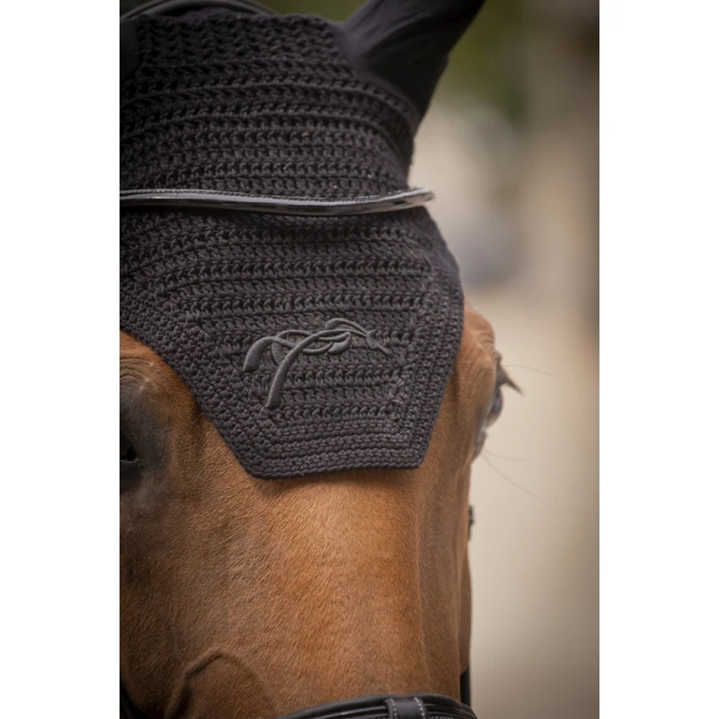 PÉNÉLOPE Bonnet Coton - Noir 5 PÉNÉLOPE Bonnet Coton - Noir – Image 5