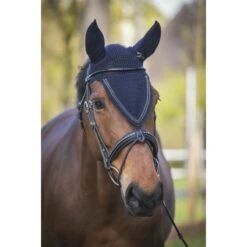 PÉNÉLOPE Bonnet Long Strass - Marine