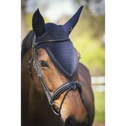 PÉNÉLOPE Bonnet Long Strass - Marine -Caval’Style Boutique bonnet long strass marine 5