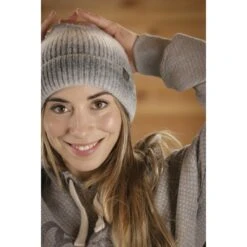 PÉNÉLOPE Bonnet Mila - Gris Chiné -Caval’Style Boutique bonnet mila gris chine 5