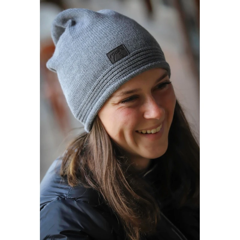 PÉNÉLOPE Bonnet Nouki - Gris 2 PÉNÉLOPE Bonnet Nouki - Gris – Image 2