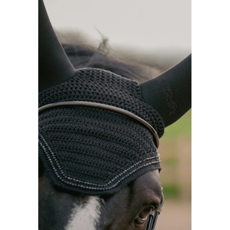 PÉNÉLOPE Bonnet Soundless Strass - Noir 2 PÉNÉLOPE Bonnet Soundless Strass - Noir – Image 2