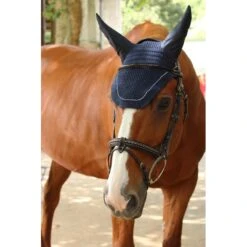 PÉNÉLOPE Bonnet Strass Pénélope - Marine -Caval’Style Boutique bonnet strass penelope marine 1 2