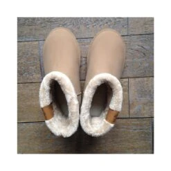 PÉNÉLOPE Boots Fourrées - Camel -Caval’Style Boutique boots fourrees camel 3