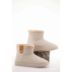 PÉNÉLOPE Boots Fourrées - Gris Glacier