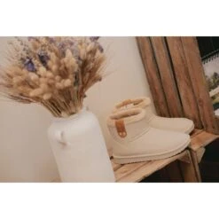 PÉNÉLOPE Boots Fourrées - Gris Glacier -Caval’Style Boutique boots fourrees gris glacier 4