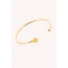 PÉNÉLOPE Bracelet Jonc - Doré