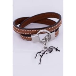 PÉNÉLOPE Bracelet Signature - Cognac