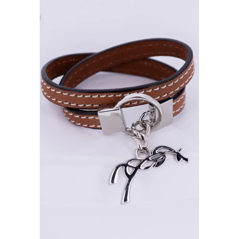 PÉNÉLOPE Bracelet Signature - Cognac 1 PÉNÉLOPE Bracelet Signature - Cognac