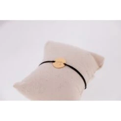 PÉNÉLOPE Bracelet Zoé - Doré & Noir -Caval’Style Boutique bracelet zoe dore noir 2