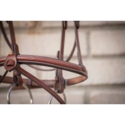 PÉNÉLOPE Bridon Hunter US - Noisette & Havane -Caval’Style Boutique bridon hunter us noisette havane 12