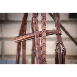 PÉNÉLOPE Bridon Hunter US - Noisette & Havane -Caval’Style Boutique bridon hunter us noisette havane 14