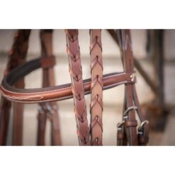 PÉNÉLOPE Bridon Hunter US - Noisette & Havane -Caval’Style Boutique bridon hunter us noisette havane 15