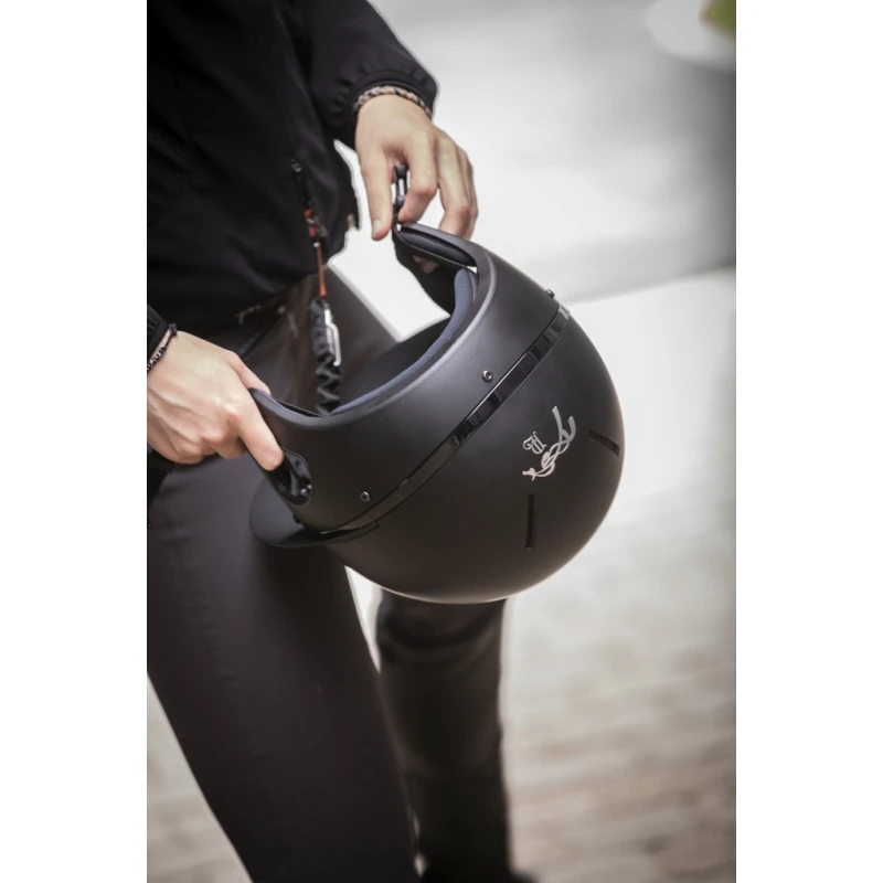 PÉNÉLOPE Casque Pénélope By Freejump Visière Longue - Noir Mat 5 PÉNÉLOPE Casque Pénélope By Freejump Visière Longue - Noir Mat – Image 5