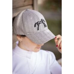 PÉNÉLOPE Casquette Naomi - Chevron Noir 9 PÉNÉLOPE Casquette Naomi - Chevron Noir -Caval’Style Boutique casquette naomi chevron noir 4