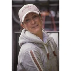 PÉNÉLOPE Casquette Naomi - Chevron Rose -Caval’Style Boutique casquette naomi rose 3