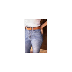 PÉNÉLOPE Ceinture Initial - Cognac