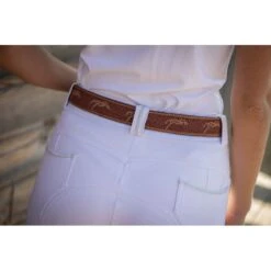 PÉNÉLOPE Ceinture Pearlog - Cognac & Caramel 10 PÉNÉLOPE Ceinture Pearlog - Cognac & Caramel -Caval’Style Boutique ceinture pearlog cognac caramel 1 4