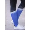 PÉNÉLOPE Chaussettes Fun - Bleu & Blanc