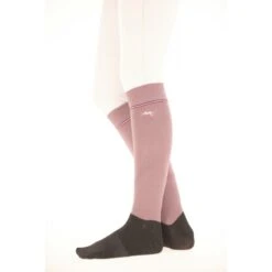 PÉNÉLOPE Chaussettes Luxe - Rose Poudré