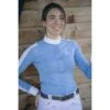 PÉNÉLOPE Chemise De Concours Showshirt - Bleu Artic