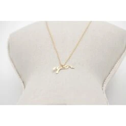 PÉNÉLOPE Collier Angèle - Doré -Caval’Style Boutique collier angele dore 2