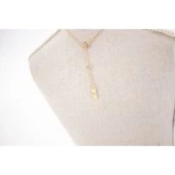 PÉNÉLOPE Collier Angèle - Doré -Caval’Style Boutique collier angele dore 3