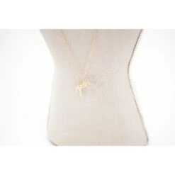 PÉNÉLOPE Collier Angèle - Doré -Caval’Style Boutique collier angele dore 4