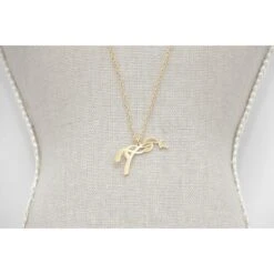 PÉNÉLOPE Collier Angèle - Doré -Caval’Style Boutique collier angele dore 5