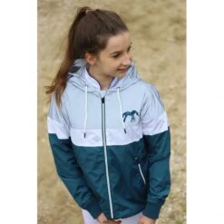 PÉNÉLOPE Coupe-vent Celecce Bleu Canard - Enfant