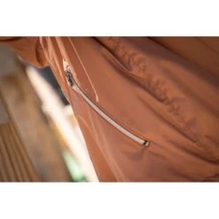 PÉNÉLOPE Coupe-Vent Celecce - Caramel & Gris -Caval’Style Boutique coupe vent celecce caramel gris 7