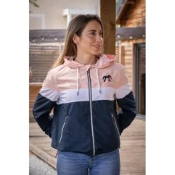 PÉNÉLOPE Coupe-Vent Celecce - Marine & Rose