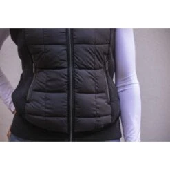 PÉNÉLOPE Doudoune New Roge - Noir Glitter -Caval’Style Boutique doudoune new roge noir glitter 9