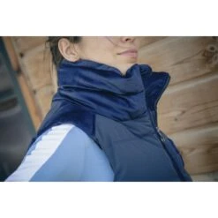 PÉNÉLOPE Doudoune Sonia - Marine -Caval’Style Boutique doudoune sonia marine 2