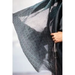 PÉNÉLOPE Etole Alix - Noir & Bleu Canard -Caval’Style Boutique etole alix noir bleu canard 2