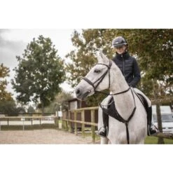 PÉNÉLOPE Flèche De Martingale Bip Plain Élastique - Noir -Caval’Style Boutique fleche de martingale bip plain elastique noir 6