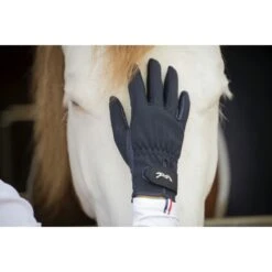 PÉNÉLOPE Gants D'Équitation Confort - Marine 12 PÉNÉLOPE Gants D'Équitation Confort - Marine -Caval’Style Boutique gants d equitation confort marine 1 2