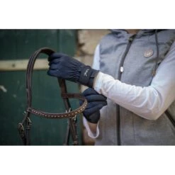 PÉNÉLOPE Gants D'Équitation Confort - Marine 15 PÉNÉLOPE Gants D'Équitation Confort - Marine -Caval’Style Boutique gants d equitation confort marine 1 5