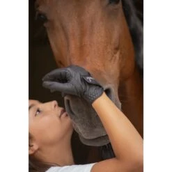 PÉNÉLOPE Gants Prisma Strass Eden By Pénélope Noir - Enfant -Caval’Style Boutique gants hiver eden by penelope noir enfant 8