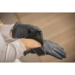 PÉNÉLOPE Gants Lyoni - Marine -Caval’Style Boutique gants lyoni marine 2