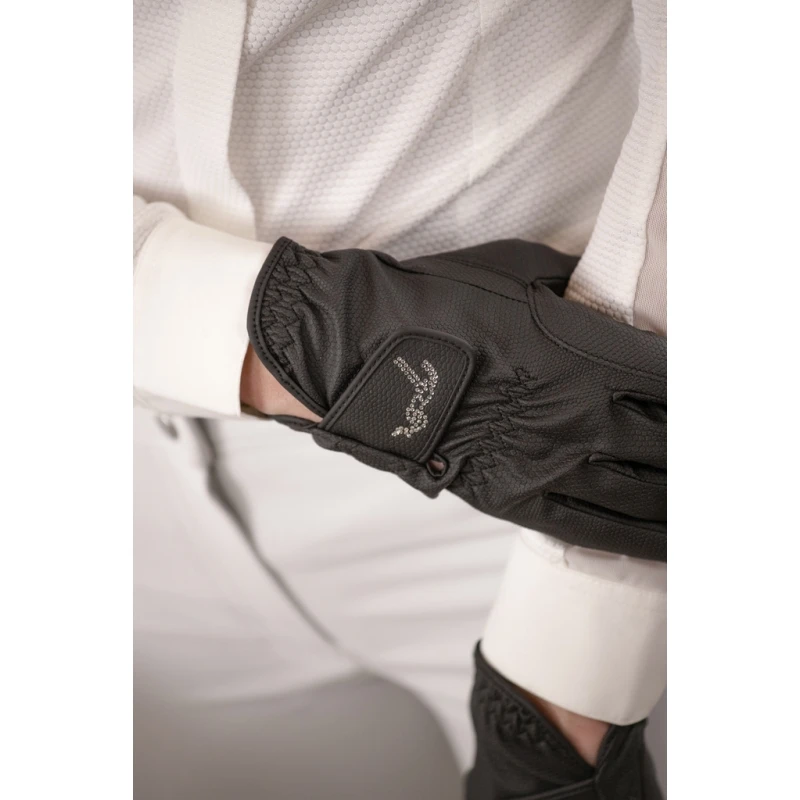 PÉNÉLOPE Gants Prisma Strass - Noir 4 PÉNÉLOPE Gants Prisma Strass - Noir – Image 4