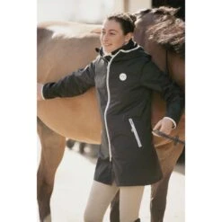 PÉNÉLOPE Blouson Fashion Rain - Noir -Caval’Style Boutique impermeable fashion rain noir 12